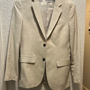 Merona Linen Blend Blazer Sz S
